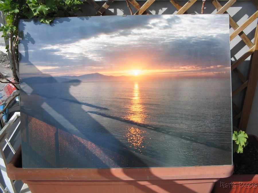 Stampa di una foto di Maria Boscia (Alba a Formia)