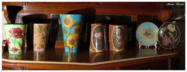 Découpage su Ceramica