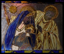 Decorazione su vetro