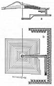 Layer Pyramid of Zawiyet el Aryan: Section and Map of the Boston MFA expedition (Reisner-Fisher 1910-11)