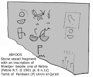 Petrie's drawing of BM EA 35556