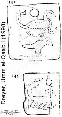 Scorpion I: ivory tags from tomb U-j 11