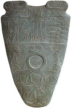 Narmer palette Cairo (h. 63.5 cm)