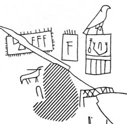 Horus Sneferka, Ah-Netjer Qaw-Netjerw, SwdjKhnemw (Kaplony, Z.A.S. 88 p. 13, fig. 15)