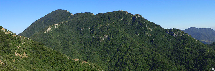 L'Accellica da Ovest (Nord-Ovest)