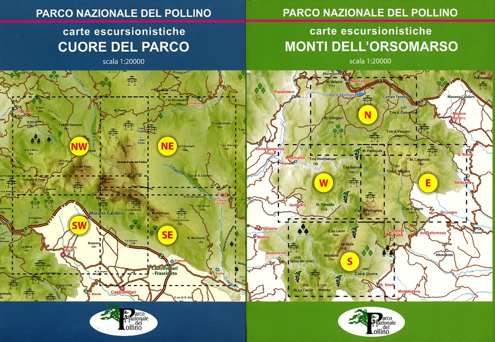 Carte Escursionistiche Del Parco Nazionale Del Pollino Recensione Di Francesco Raffaele 19