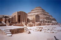 Saqqara (Egitto)  Complesso funerario della Piramide a Gradoni di Netjerykhet / Djoser (2001)