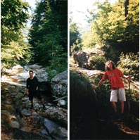 Con Paolo alla Camosciara (Parco Naz. Abruzzo, 2003)