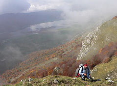 Tankasi e il Lago Matese