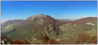 Il monte Mutria (lato Palumbaro) e Pesco Rosito