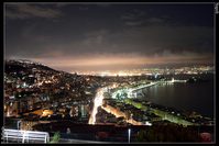 Napoli, Panorama notturno