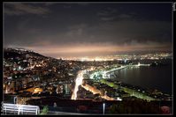 Napoli, Panorama notturno