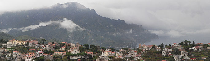 Panorama di Ravello e Costiera