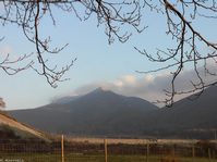 Il Monte Mutria da Capo di Campo (presso il Lago Matese)