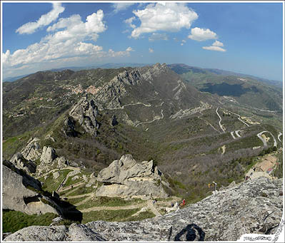 Panorama dal Castello verso Nord