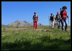 Arrivo sul Monte Comune