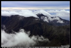 Dal PP verso lo sfondo: Mt. Garofano - Pizzo S. Michele - Mt. S. Angelo a Tre Pizzi