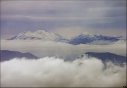 Il Monte Miletto e La Gallinola (Matese) dietro al Camposauro - Pentime