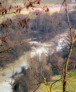 Resti del Vecchio ponte delle Maurelle, alla confluenza tra il fiume Calore e lo Ienga