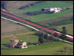 Pista ciclabile su di un tratto dismesso della ferrovia beneventana