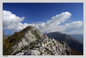 Verso la cima del monte Favaracchi