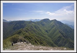 Vista da Pizzo San Michele verso est