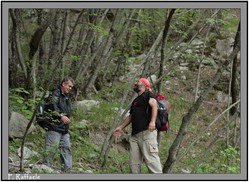 Discesa dal Varco della Teglia al Vallone del Faggeto