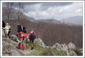 Mt. Murillo. Di fronte "il Castello" di Scala