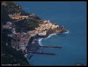 Ultima luce su Amalfi