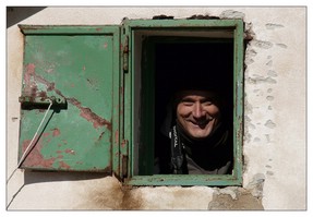 Gennaro C. nel rifugio di Forca Resuni