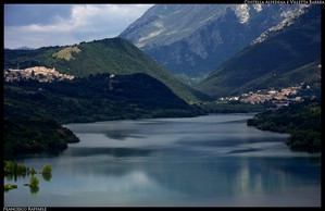 Civitella Alfedena e Villetta Barrea, ad Ovest del Lago di Barrea