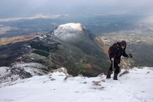 Monte San Michele (o Caruso) e Foglianise dal Pentime