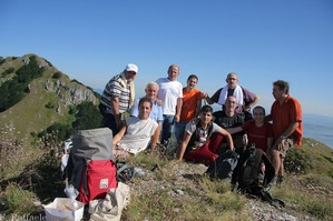 Autoscatto: foto di Gruppo con i Montellesi
