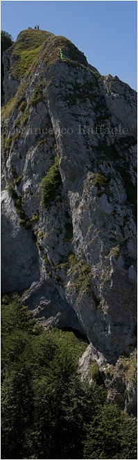 L'ultimo troncone dell'Acellica Sud visto dal Ninno