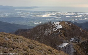 la dorsale dell'Accellica dei Piani e Punta Licosa