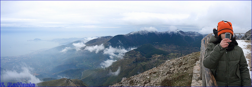 Panoramica sul Golfo di Gaeta dal Redentore
