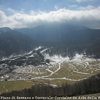 Cervialto e Piano Sazzano da Aria della Preda