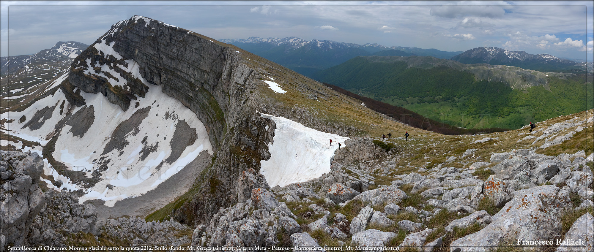 Muovi la barra per vedere l'intero panorama.