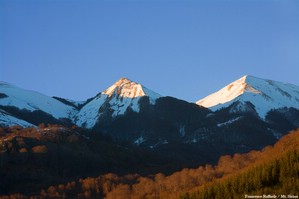 Monte Sirino dall'Autostrada