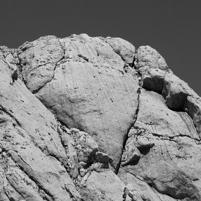 Corno Piccolo, parete E dell'Anticima N: il "Cuore"