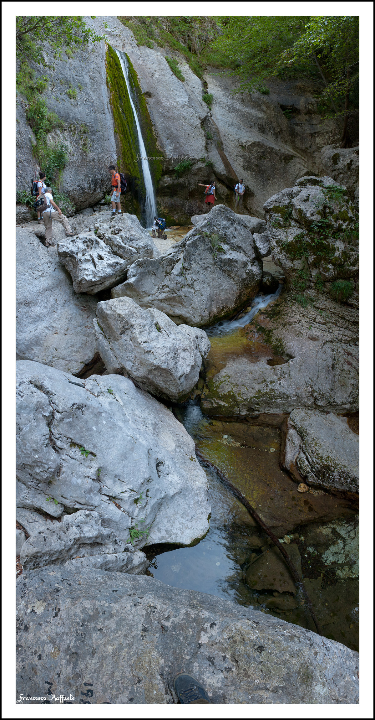 Cascata Giovanni Paolo II, Valle di Canneto