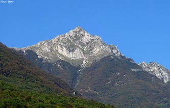 Pizzo Deta Est (Vall. dell'Olmo) dalla Val Roveto