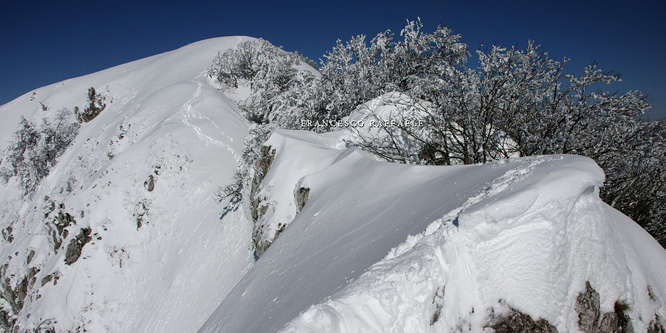 il passaggio delicato a sud della cima S