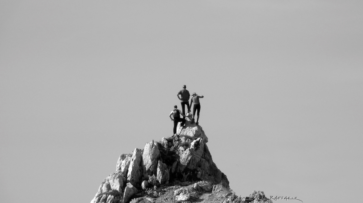 Sul Piccolo Cervino della q.1950 tra M. Fanfilli e Passo del Diavolo