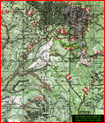 Traccia dell'itinerario effettuato