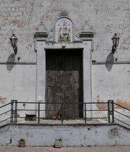 Portale della Parrocchiale di Gete, la Chiesa di S. Michele Arcangelo