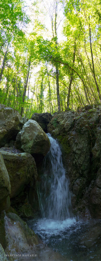 Cascatella nel Vallone Tufo